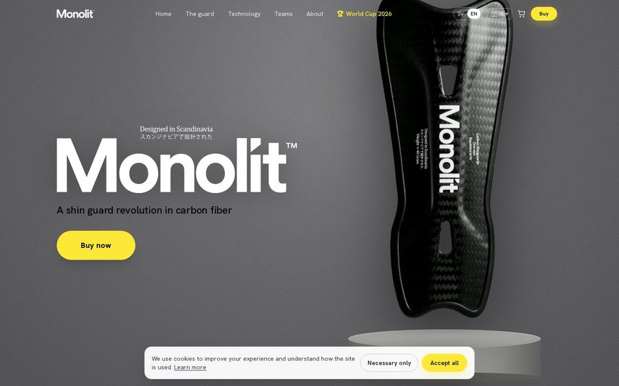 Skärmbild av Monolit Sports